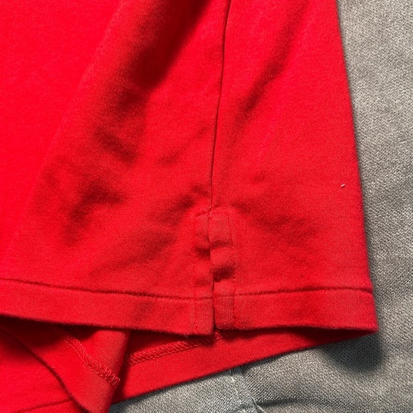 Polo by Ralph Lauren Men's Red Half-Zip Sweater - Picture 6 of 7